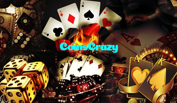 CoinsCrazy casino presented on mobile device in Pakistan with slots and live games